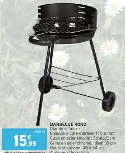 Intermarché Barbecue rond offre
