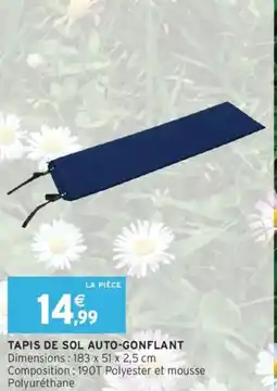 Intermarché Tapis de sol auto gonflant offre