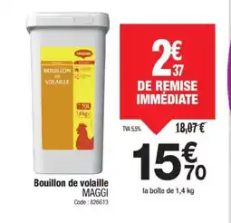 Promocash MAGGI Bouillon de volaille offre