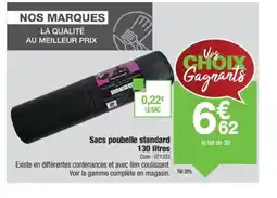 Promocash Sacs poubelle standard offre