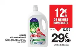 Promocash ARIEL PROFESSIONAL Liquide ultra détachant offre