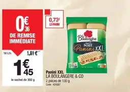 Promocash LA BOULANGÈRE & CO Panini XXL offre