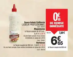 Promocash LESIEUR PROFESSIONNEL Sauce kebab California offre