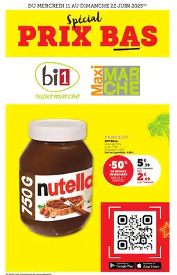 Bi1 NUTELLA offre