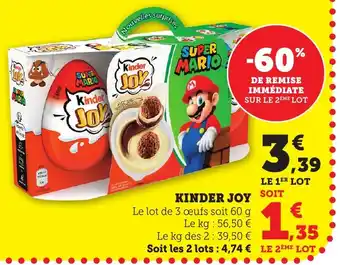Bi1 KINDER Joy offre