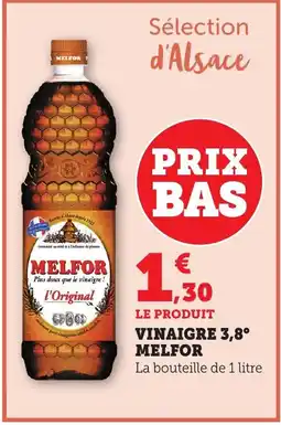 Bi1 MELFOR Vinagre 3,8 offre
