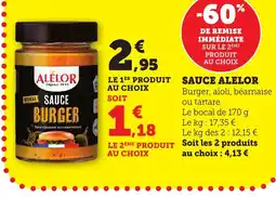Bi1 ALELOR Sauce offre