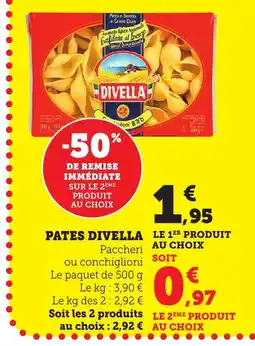 Bi1 DIVELLA Pates offre