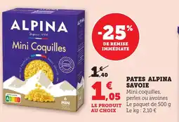 Bi1 ALPINA Pates savoie offre