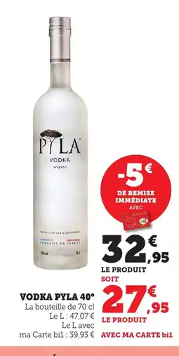 Bi1 PYLA Vodka offre