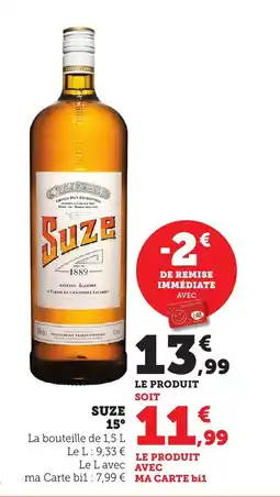 Bi1 SUZE 15° offre
