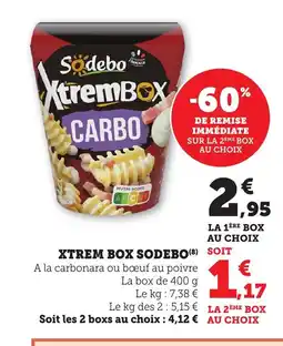 Bi1 SODEBO Xtrem box offre