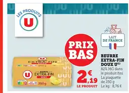 Bi1 U Beurre extra fin offre