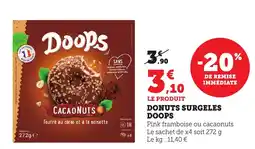 Bi1 DOOPS Donuts surgeles offre