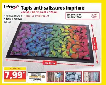 Norma Tapis anti-salissures imprimé offre