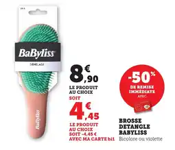 Bi1 BABYLISS Bross detangle offre