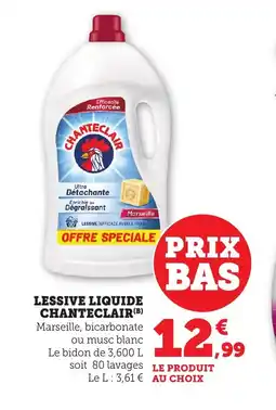 Bi1 CHANTECLAIR Lessive liquide offre