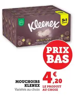 Bi1 KLEENEX Mouchoirs offre