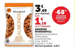 Bi1 WONDERFUL Amandes offre