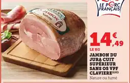 Bi1 Jambon du jura cuit supérieur sans os vpf claviere(1)(c offre