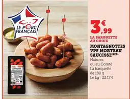 Bi1 Montagnottes vpf morteau saucisse offre