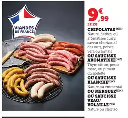 Bi1 Chipolatas offre