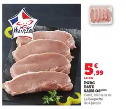 Bi1 Porc pave sans os offre
