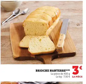 Bi1 Brioche nanterre offre