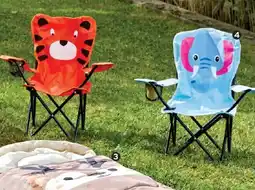 Intermarché Fauteuil camping enfant modele elephant offre
