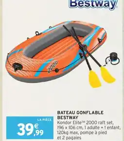 Intermarché BESTWAY Bateau gonflable offre