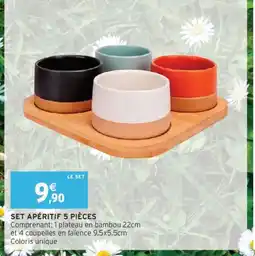 Intermarché Set apéritif 5 pièces offre