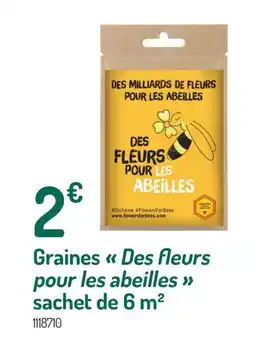 Botanic Graines Des fleurs pour les abeilles sachet offre
