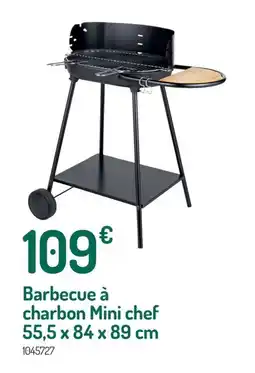 Botanic Barbecue à charbon Mini chef offre