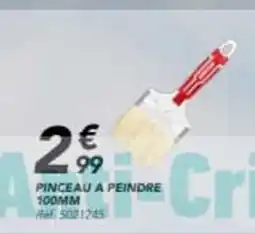 Les Briconautes Pinceau a peindre 100mm offre