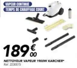 Les Briconautes Nettoyeur vapeur 1900w karcher offre