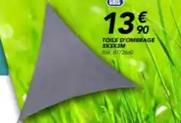 Les Briconautes Toile d'ombrage offre