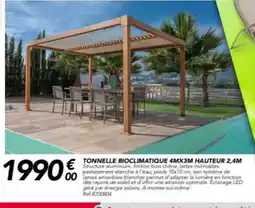 Les Briconautes Tonnelle bioclimatique offre