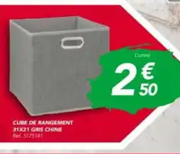 Les Briconautes Cube de rangement offre