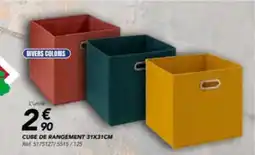 Les Briconautes Cube de rangement offre