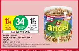 Intermarché ANCEL Assortiment stick & bretzels d'alsace offre