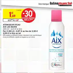 Intermarché Atomiseur d'eau aix les bains offre