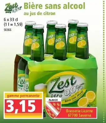 Norma Bière sans alcool offre