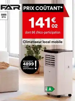 BUT Climatiseur local mobile offre