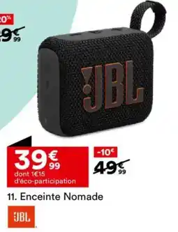 BUT JBL Enceinte Nomade offre