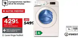 BUT Lave-linge hublot offre