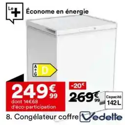 BUT VEDETTE Congélateur coffre offre