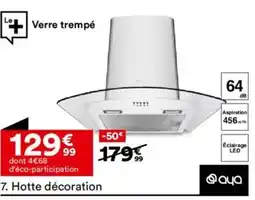 BUT Hotte décoration offre