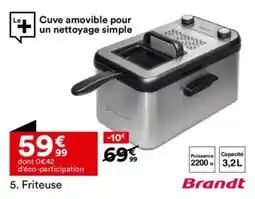 BUT BRANDT Friteuse FRI3200 offre
