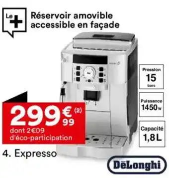 BUT DELONGHI Expresso offre