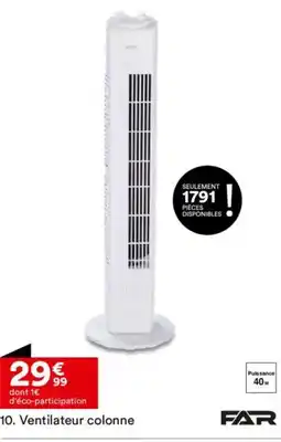 BUT FAR Ventilateur sur pied offre
